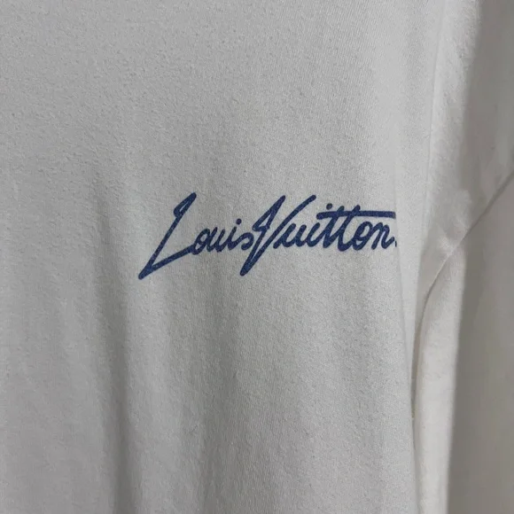 Authentic Louis Vuitton X yayoi kusama Unisex Pumpkin Print T-shirt - Picture 3 of 7